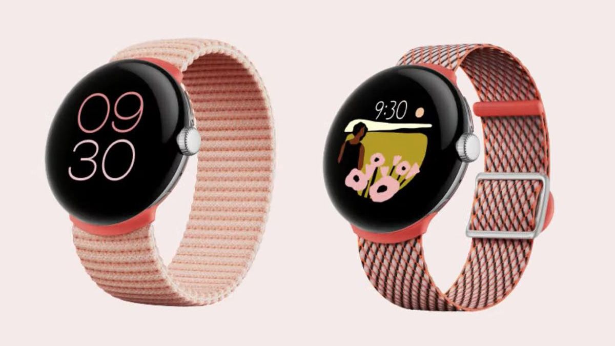 Pixel Watch in two styles