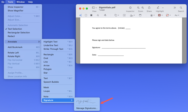 How to Sign Any Document on a Mac Using Preview