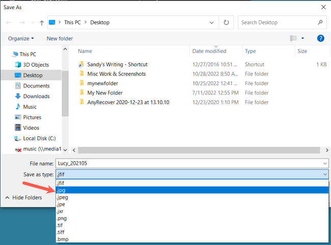 How to Convert a JFIF File to JPG on Windows or Mac
