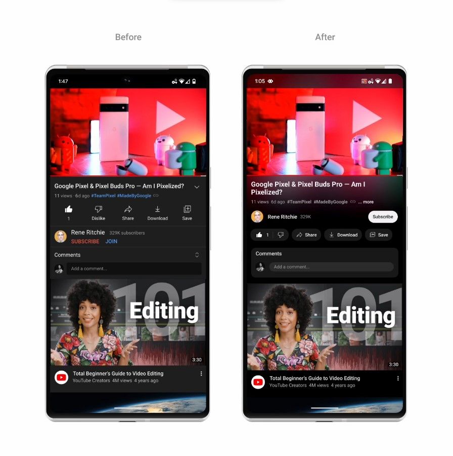 YouTube Has A Fresh New Look And Better Controls