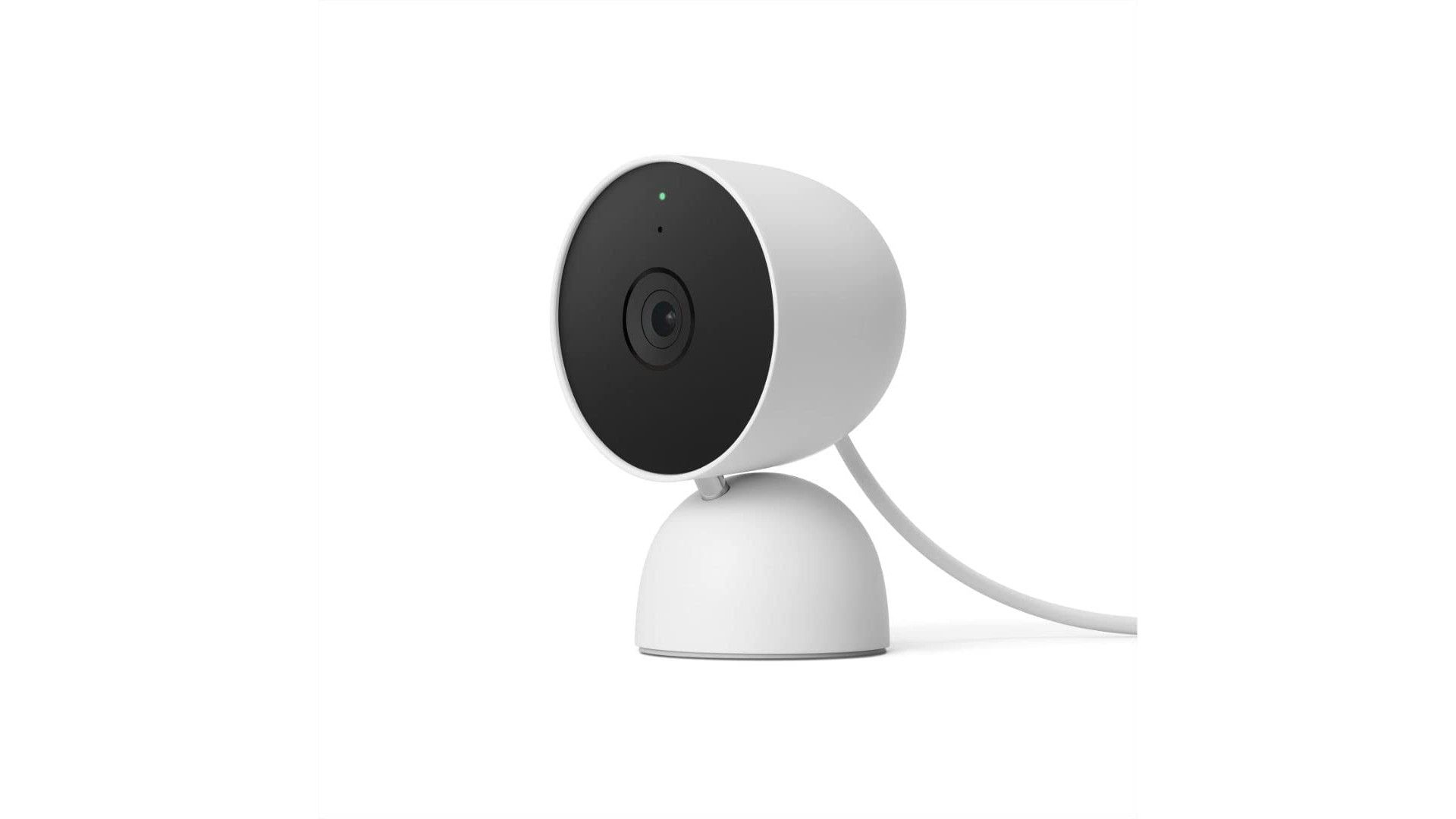 A Google Nest Security Cam is shown on a white background.