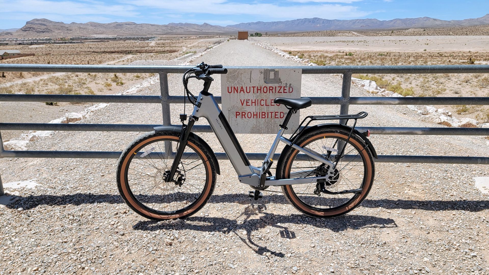 velotric electric bike on a dirt path