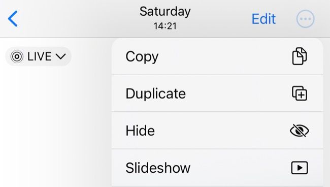 How to hide media in iOS 16