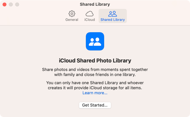 Create or join an iCloud Shared Photo Library in Photos