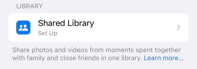 Set up Shared Library on iPhone
