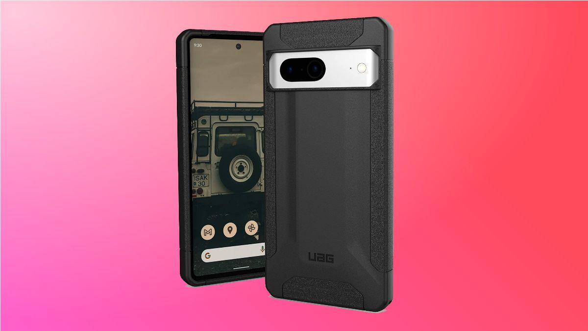 UAG Scout on pink background