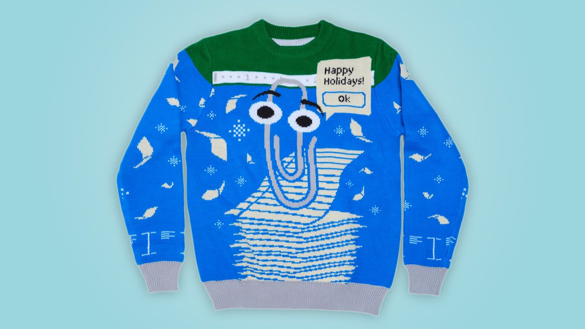 Clippy sweater