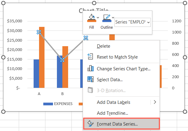 How To Add Or Remove A Secondary Axis In An Excel Chart