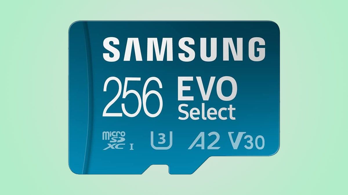 Samsung 256GB Evo Select microSD
