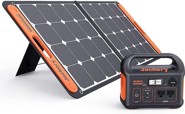 A solar generator kit