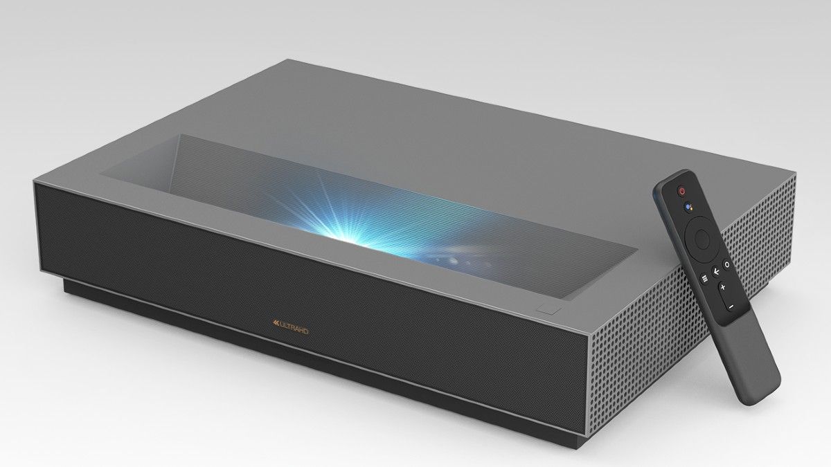 WEMAX Nova 4K UHD projector with remote control