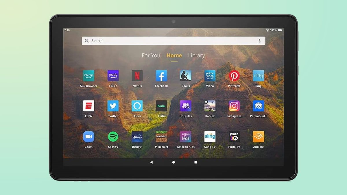 Amazon Fire HD 10 Android tablet