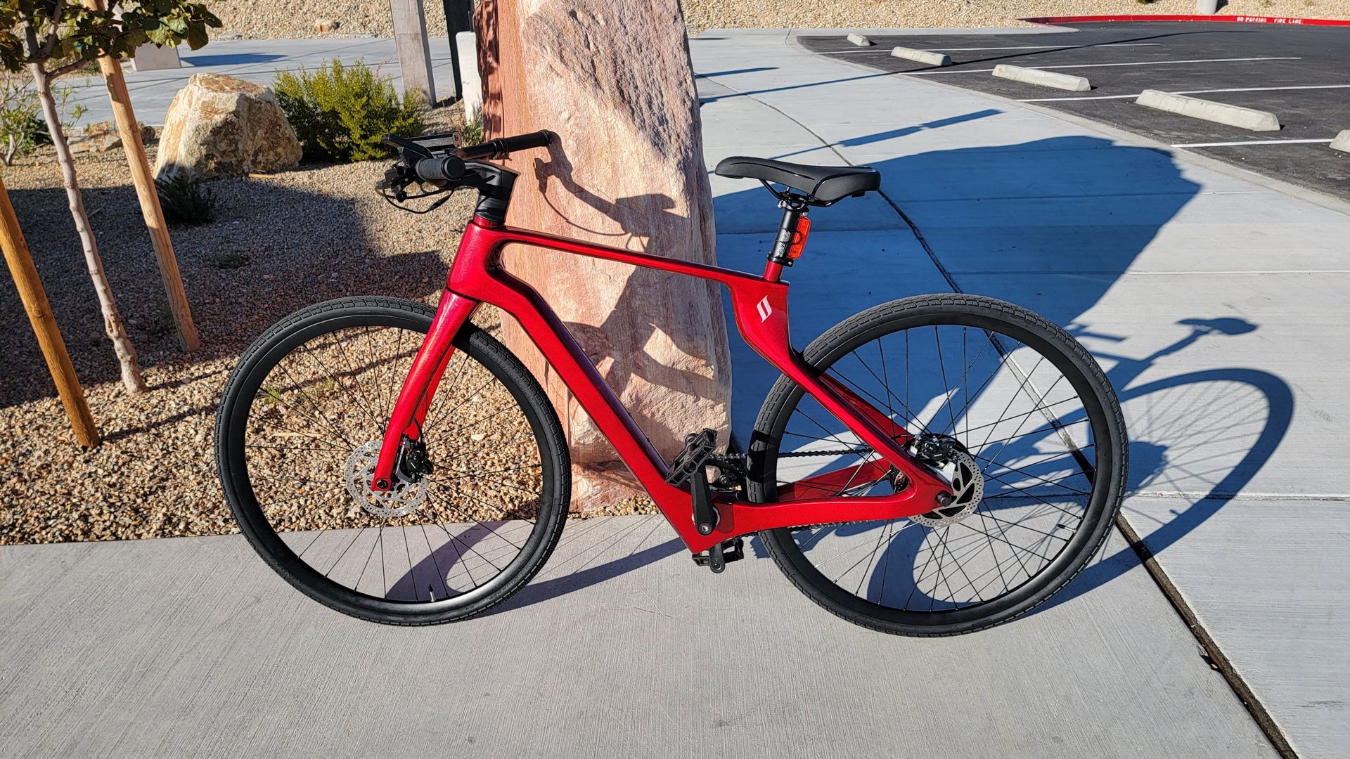 Superstrata ebike at the park