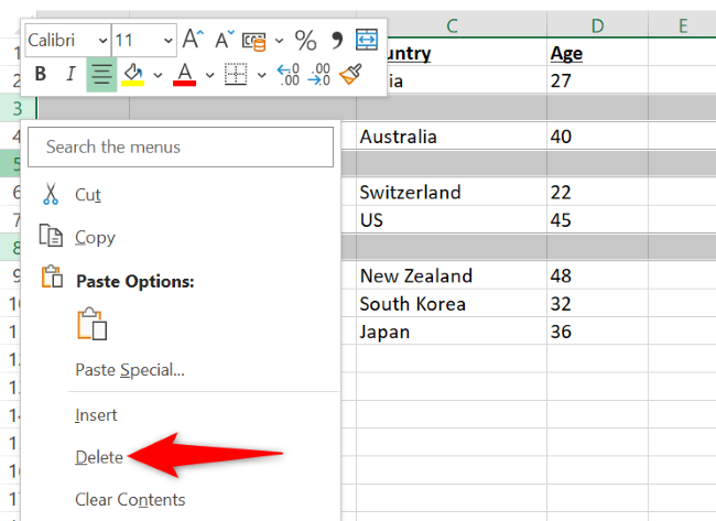 How to Remove Blank Rows in Excel