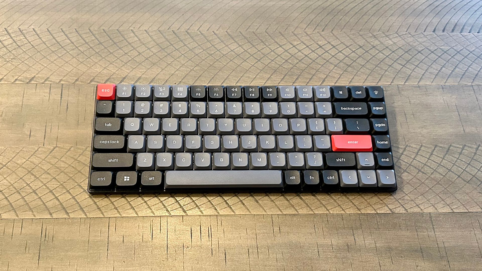 Keychron S1 keyboard on a table