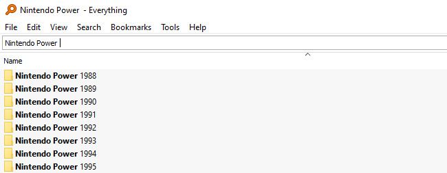 Searching for &quot;Nintendo Power&quot; in Everything.