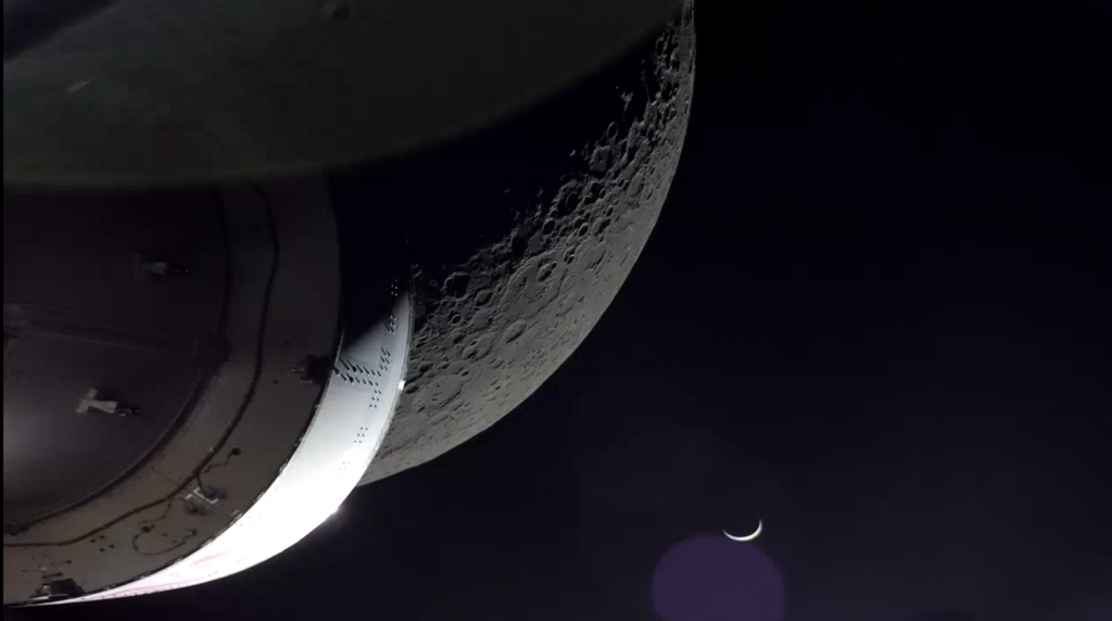 Photo of the Moon from Orion