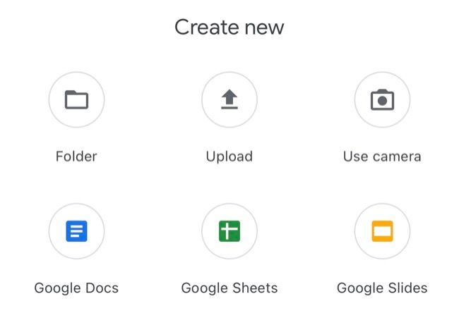 Upload a file to Google Drive using the iPhone app