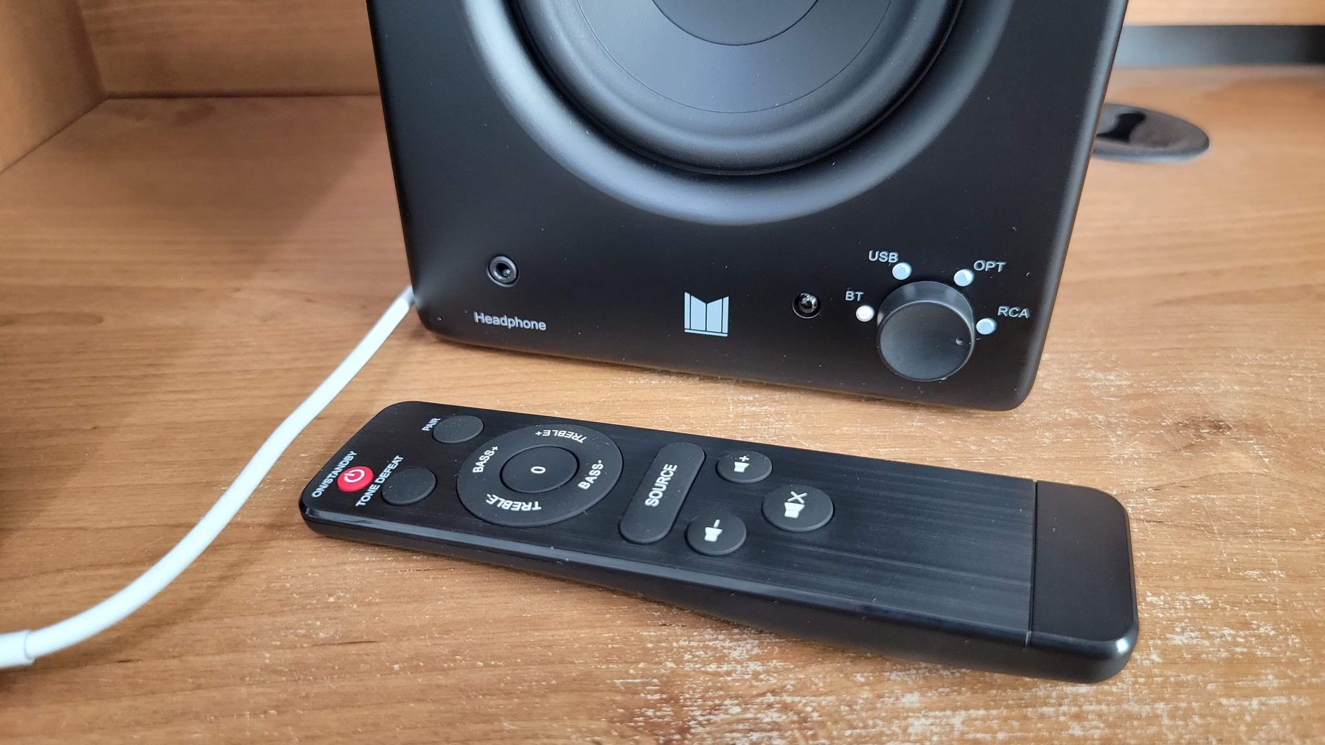 Monolith speaker remote control