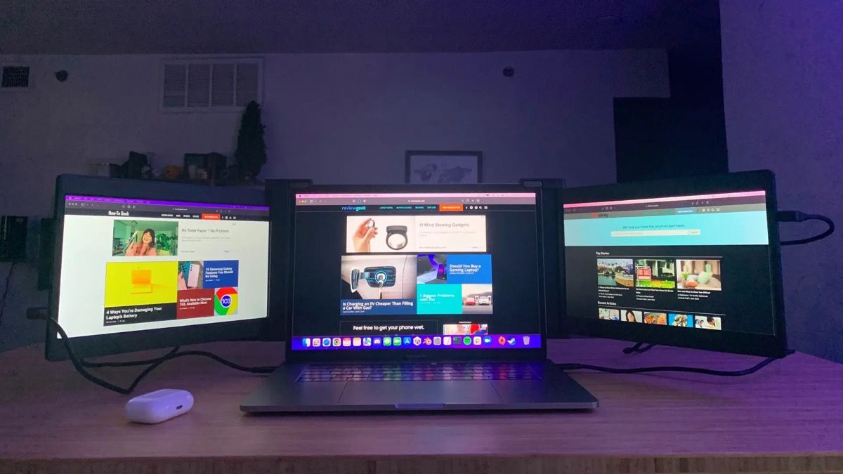 Fopo Triple Laptop Screen Extender