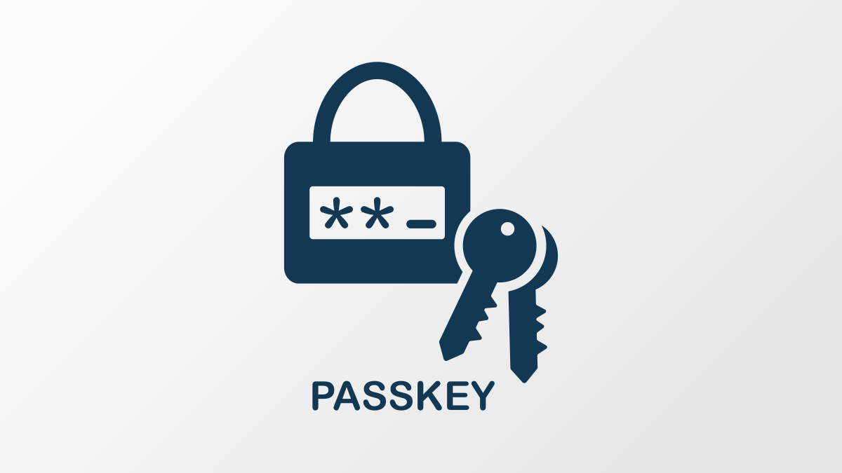 Passkey icon.