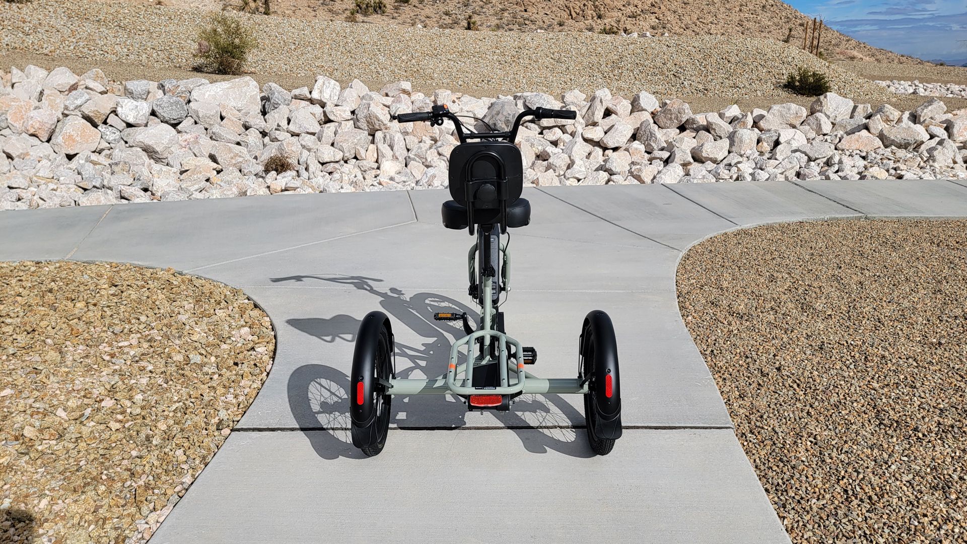 rear end of Radtrike bike.