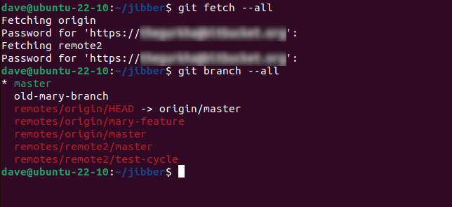 Using git fetch --all to update the local metadata and using git branch --all to list all branches, local and remote