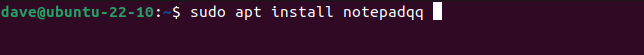 Installing notepadqq on Ubuntu