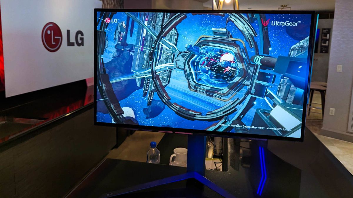 LG UltraGear OLED Gaming Monitor.