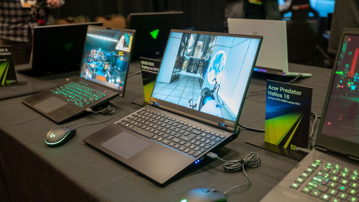 Acer Predator Helios 16 gaming laptop at CES 2023
