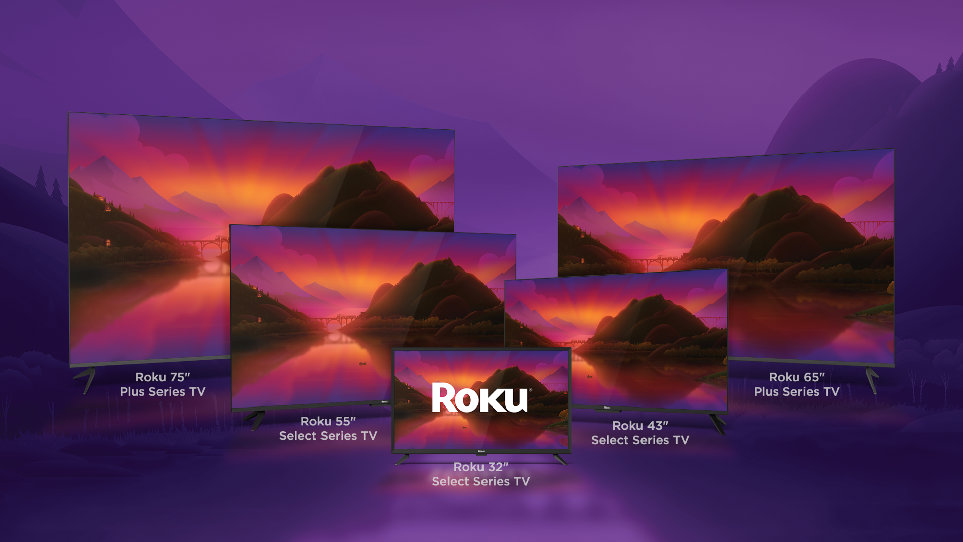 New Roku-branded TV lineup.