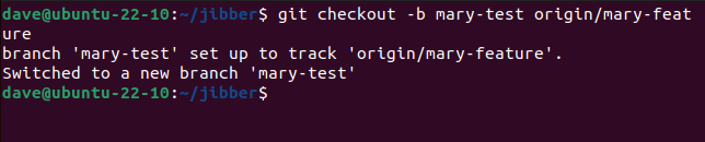 Checking out a remote branch with the git checkout -b command with the local branch having a different name to the remote branch