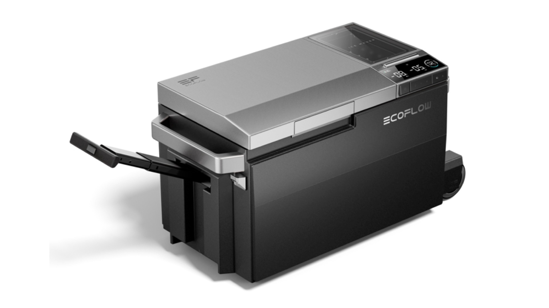 EcoFlow glacier fridge and carry handle