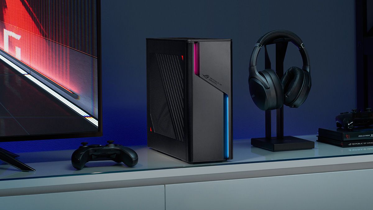 ASUS PC on a desk