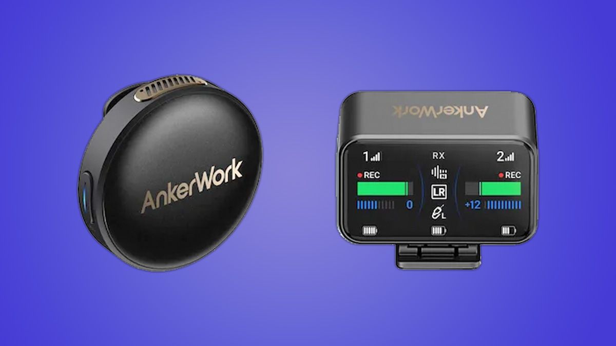 AnkerWork M650 microphone and monitor