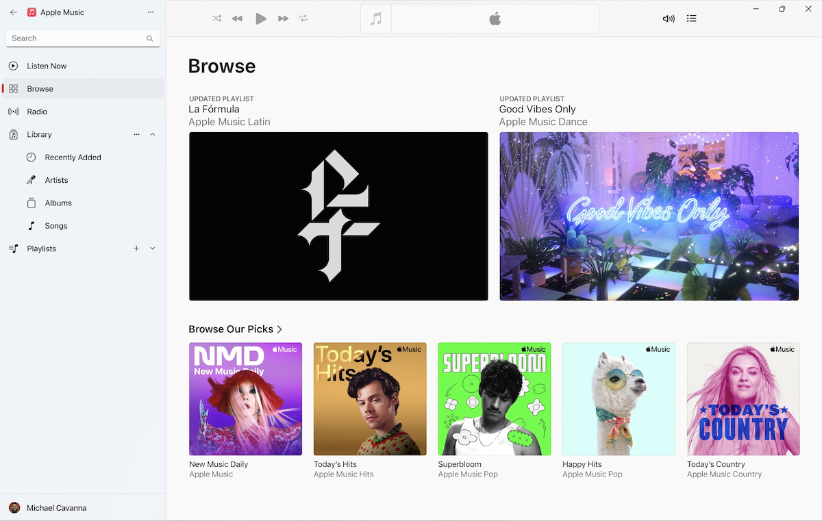 Apple Music screenshot