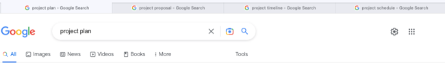 Safari tabs for all search terms