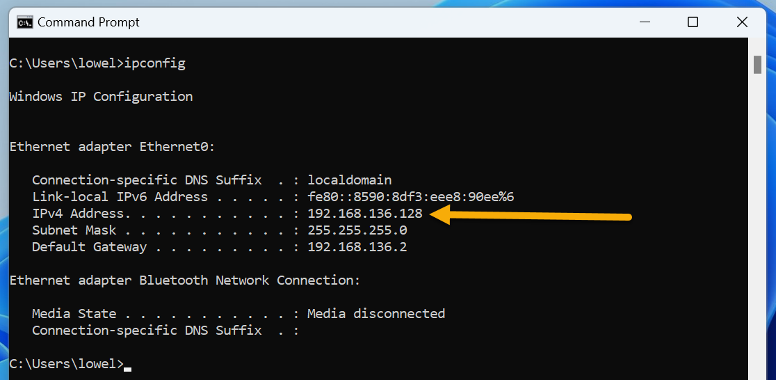 How to Find Your IP Address From CMD (Command Prompt)