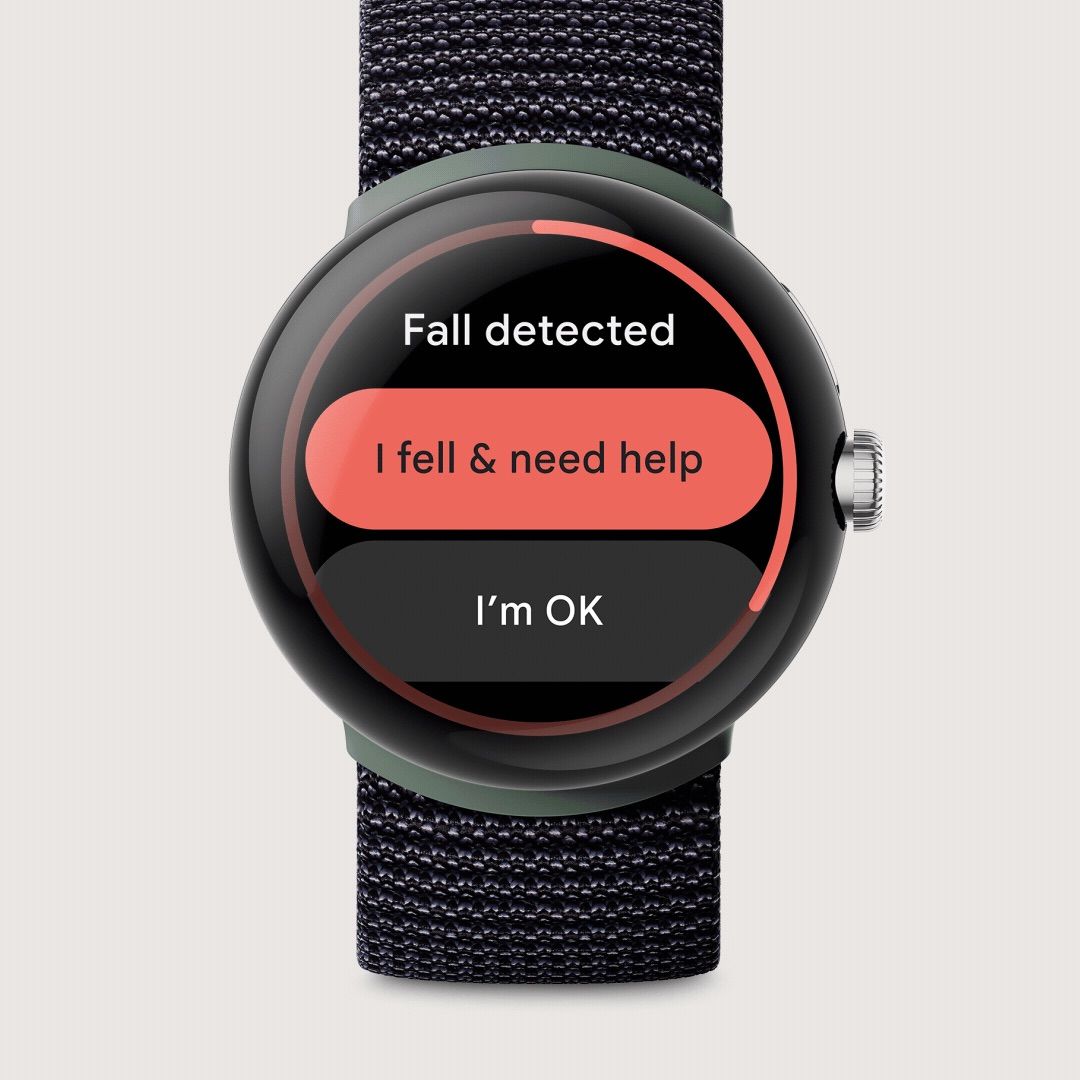 Fall detection screenshot