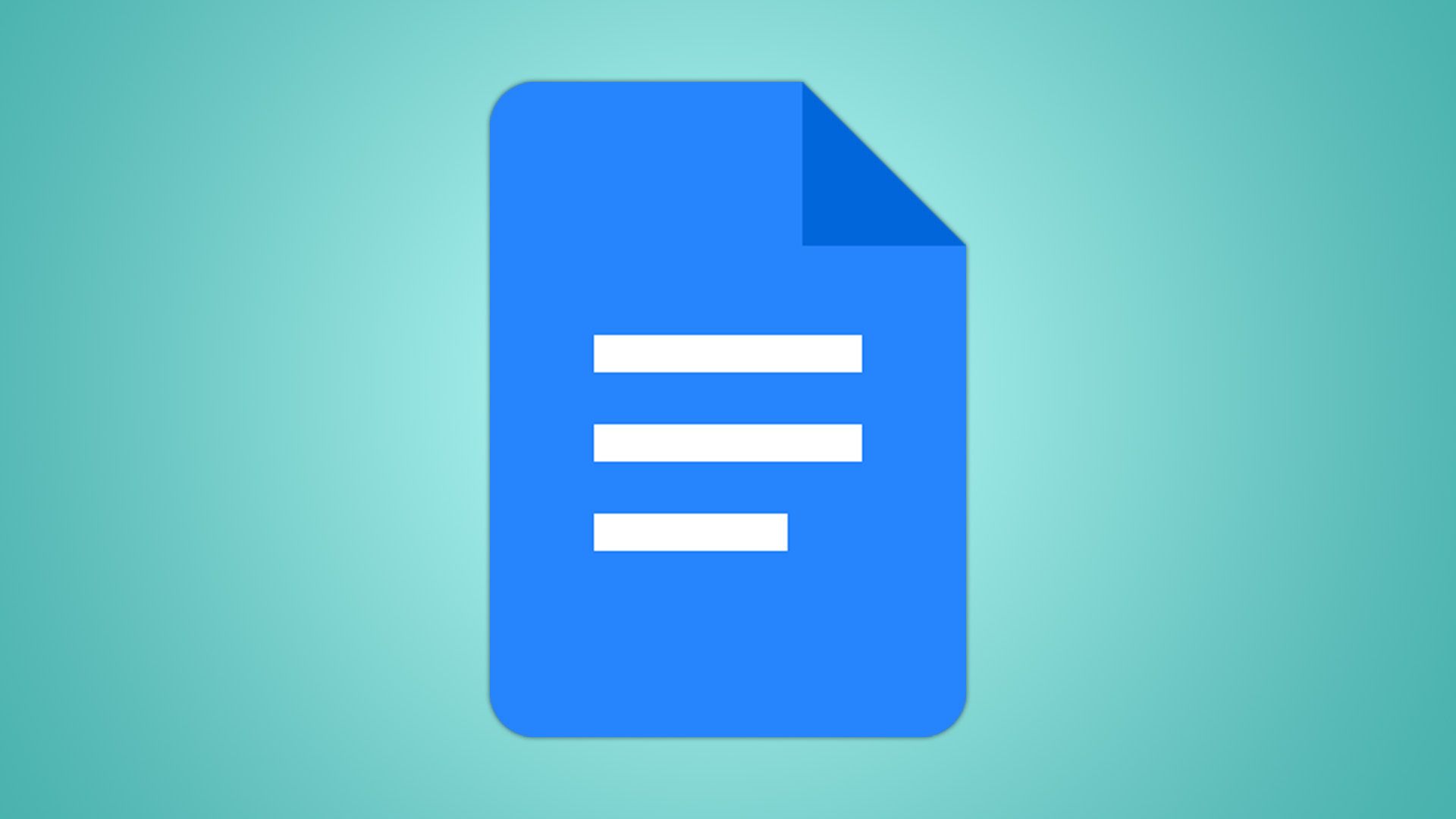 Google Docs logo.