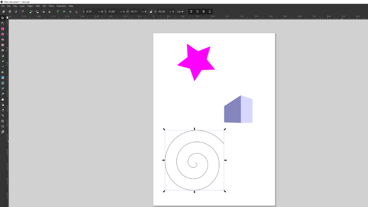 Inkscape Basic Vector Shapes