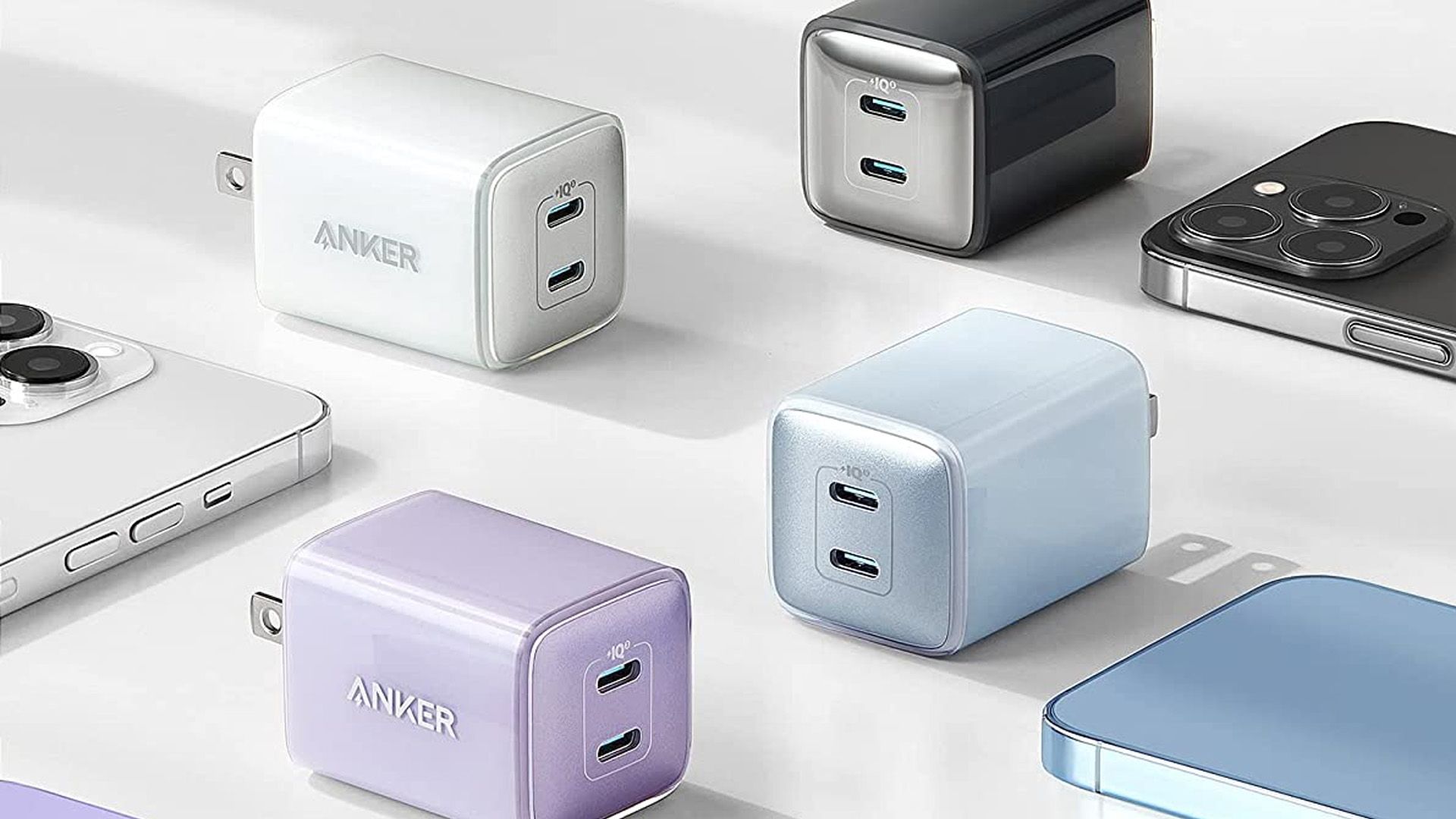 Various Anker chargers
