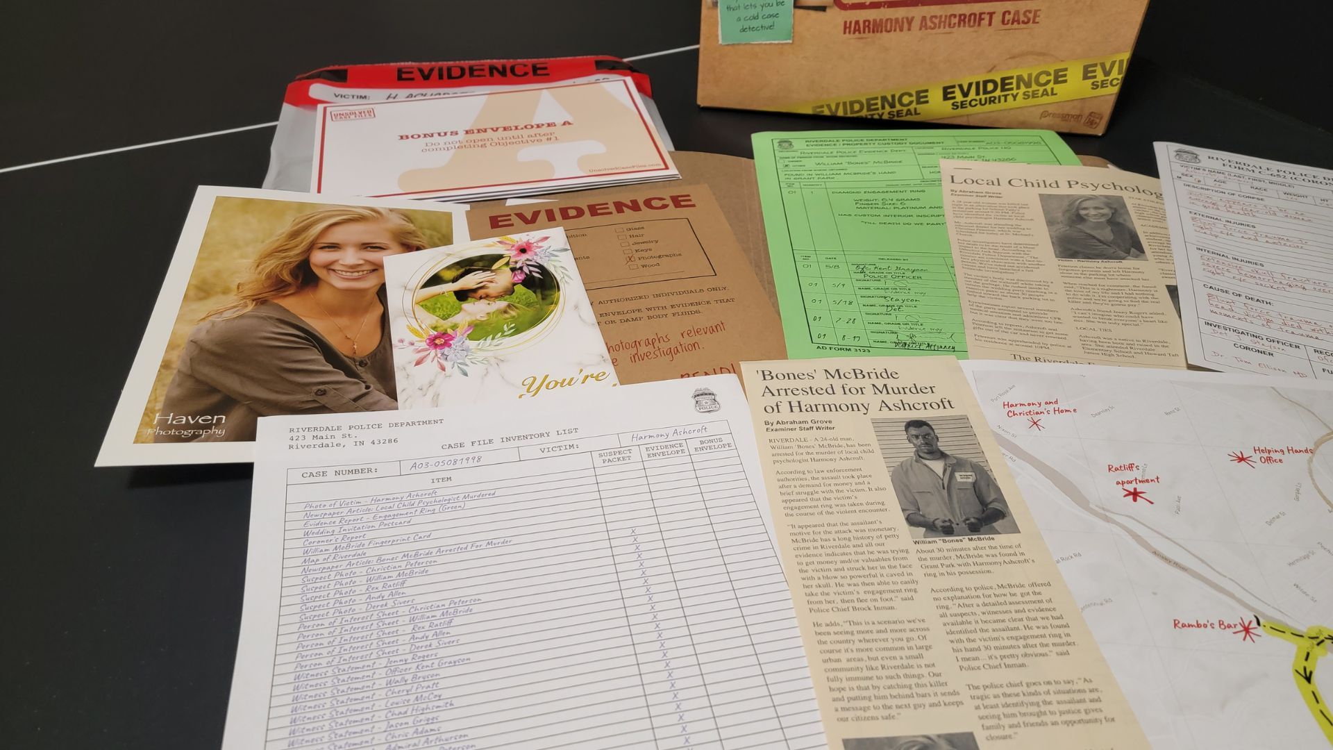 Unsolved Case Files Harmony Ashcroft Review An Investigative Game