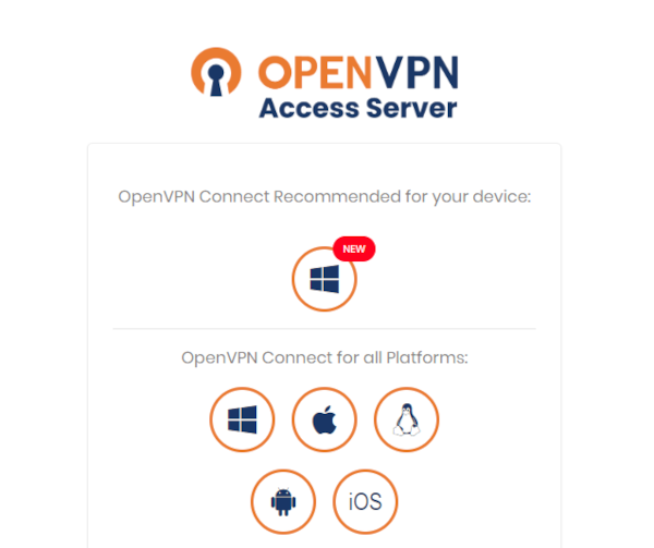 OpenVPN client download
