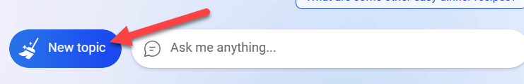 Click &quot;New Topic&quot; to start a new conversation.