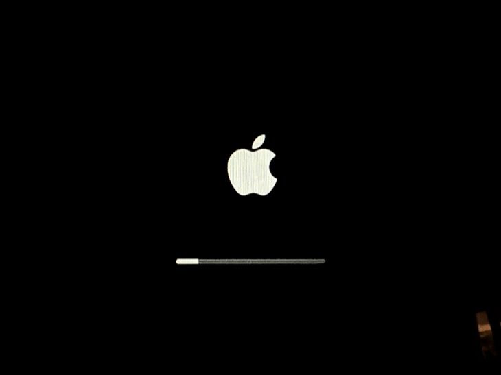 Wait for the macOS Installer to load