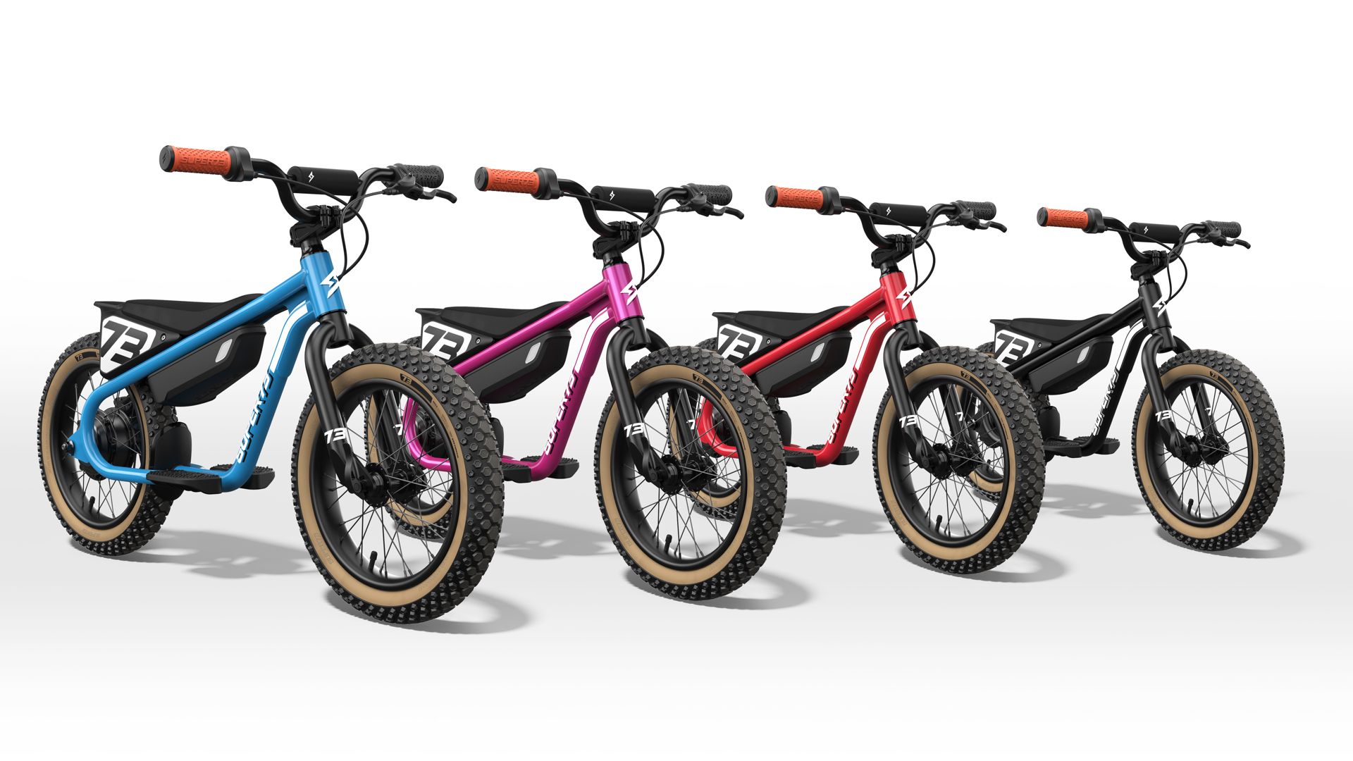 Super73 K1D ebike for kids.