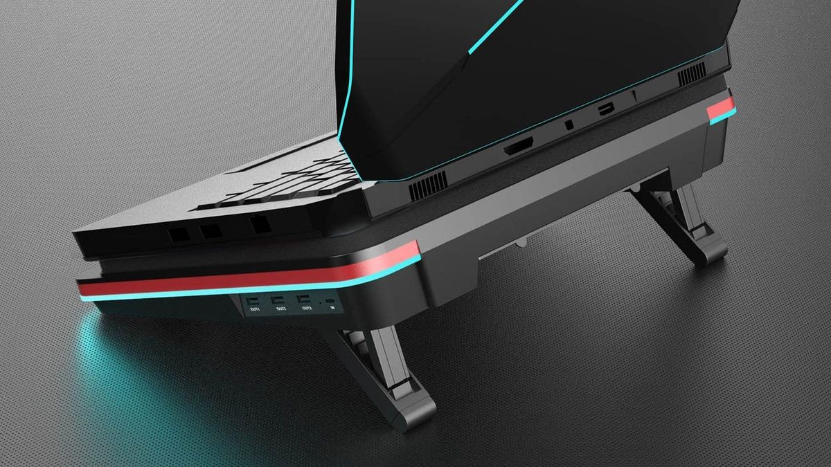 Laptops on IETS GT500 cooling pad