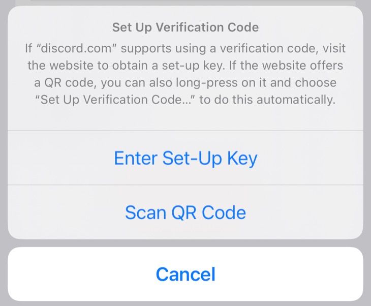 Use "Set Up Verification" to start generating codes with iCloud Passwords