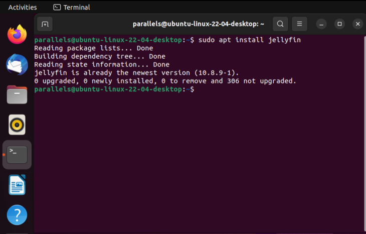 Update Jellyfin with Terminal on Ubuntu